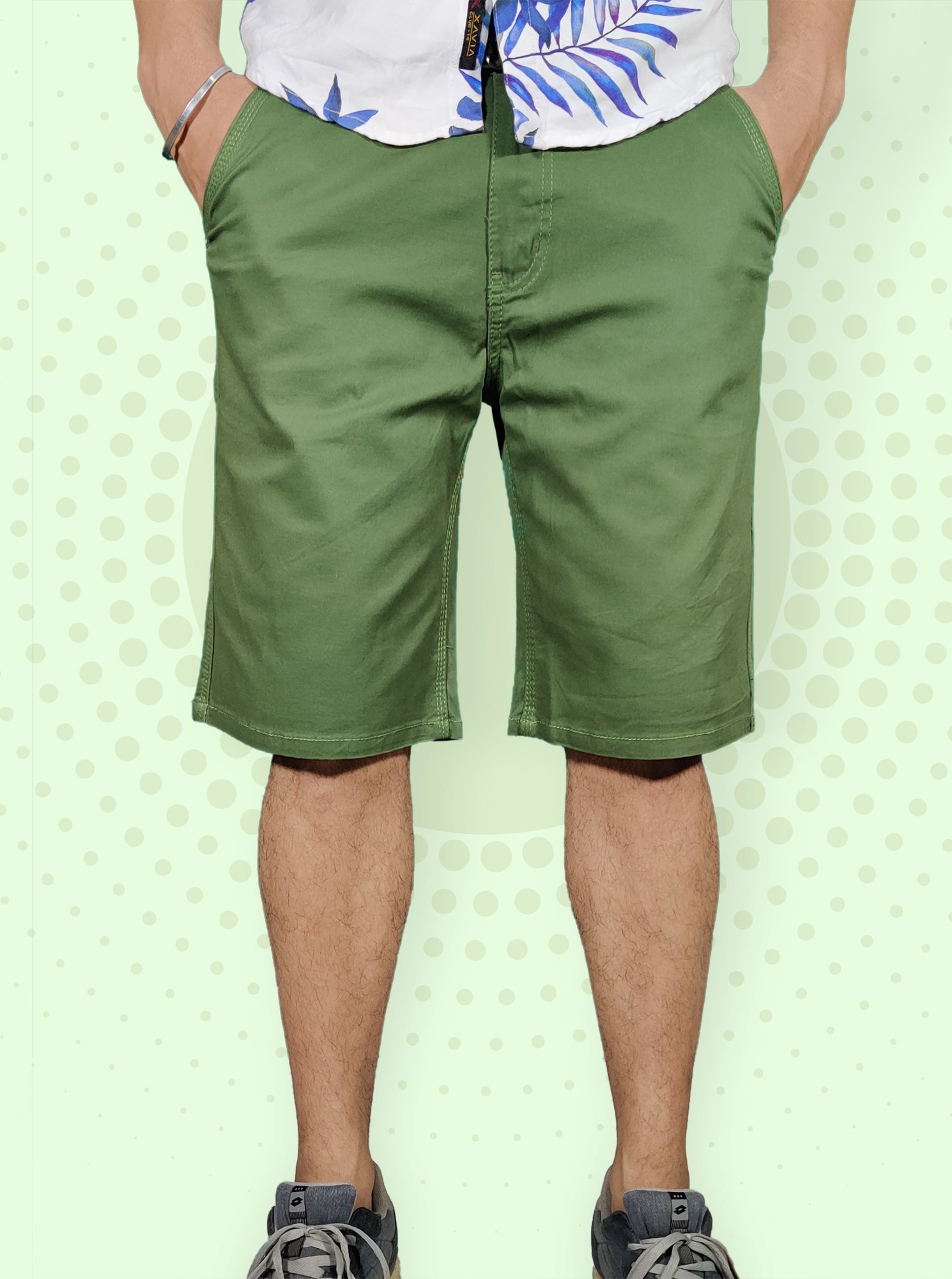 olive shorts mens